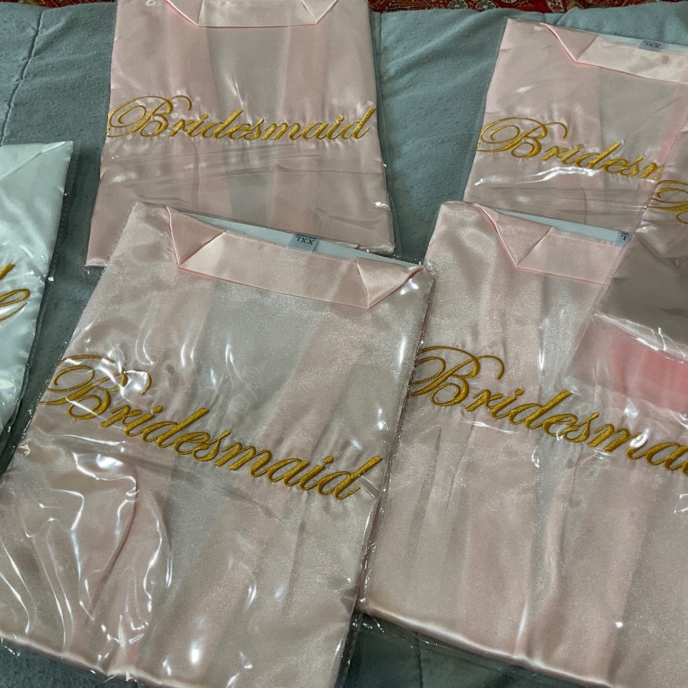Bride and Bridesmaid robes